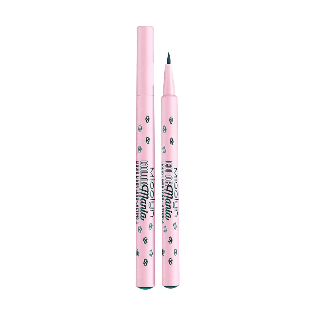Підводка для очей Misslyn Color Mania Liquid Liner Long Lasting 04 Forest Forever, 1 мл